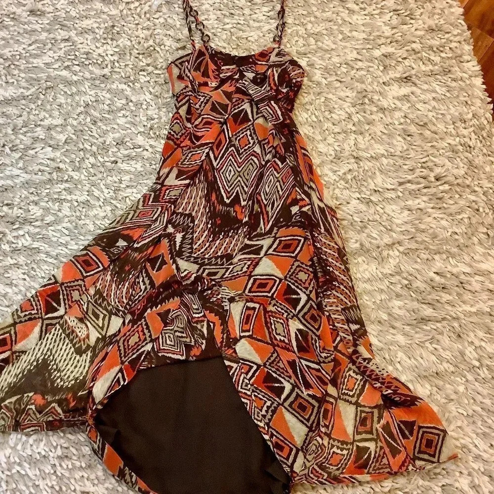 Nine West Maxi Sundress, Vintage by Classic Style, Size 8 - Picture 5 of 10